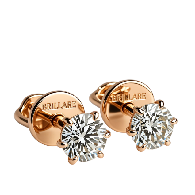 Mindjuše sa brilijantima 0.35ct
