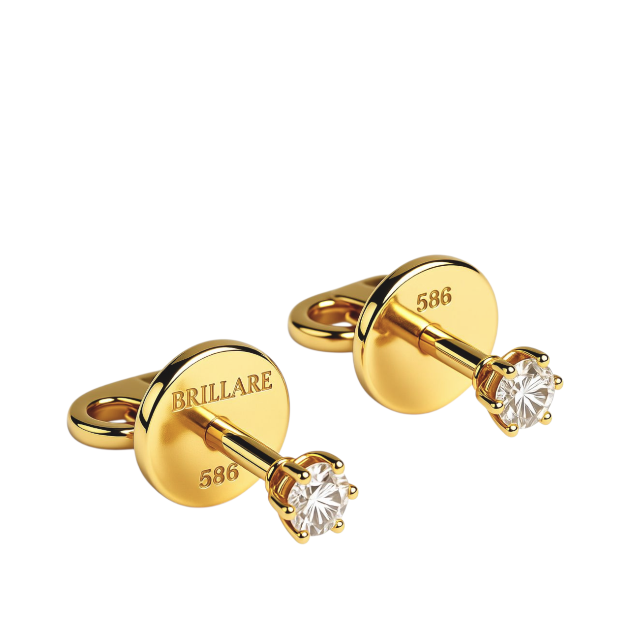 Minđuše sa brilijantima