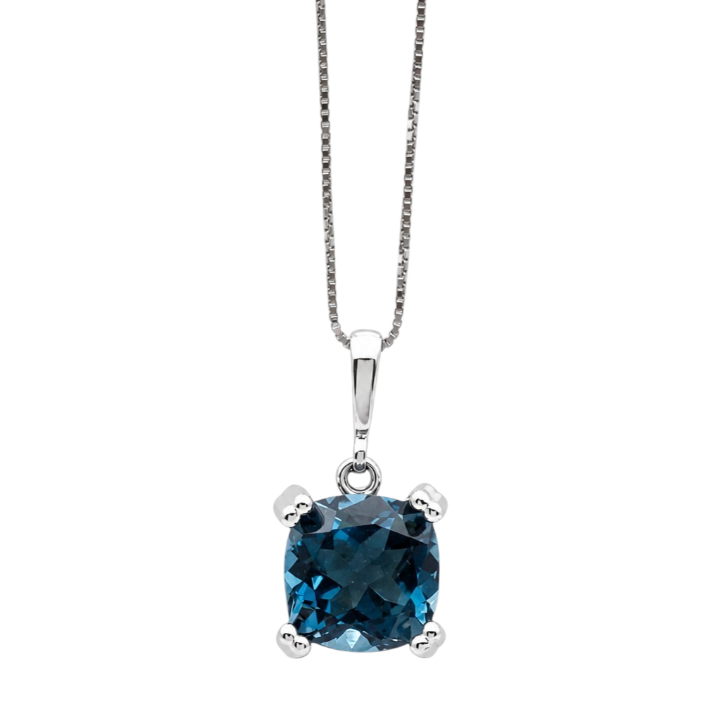 Ogrlica London blue topaz