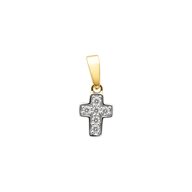 Privezak sa  brilijantima 0.06ct