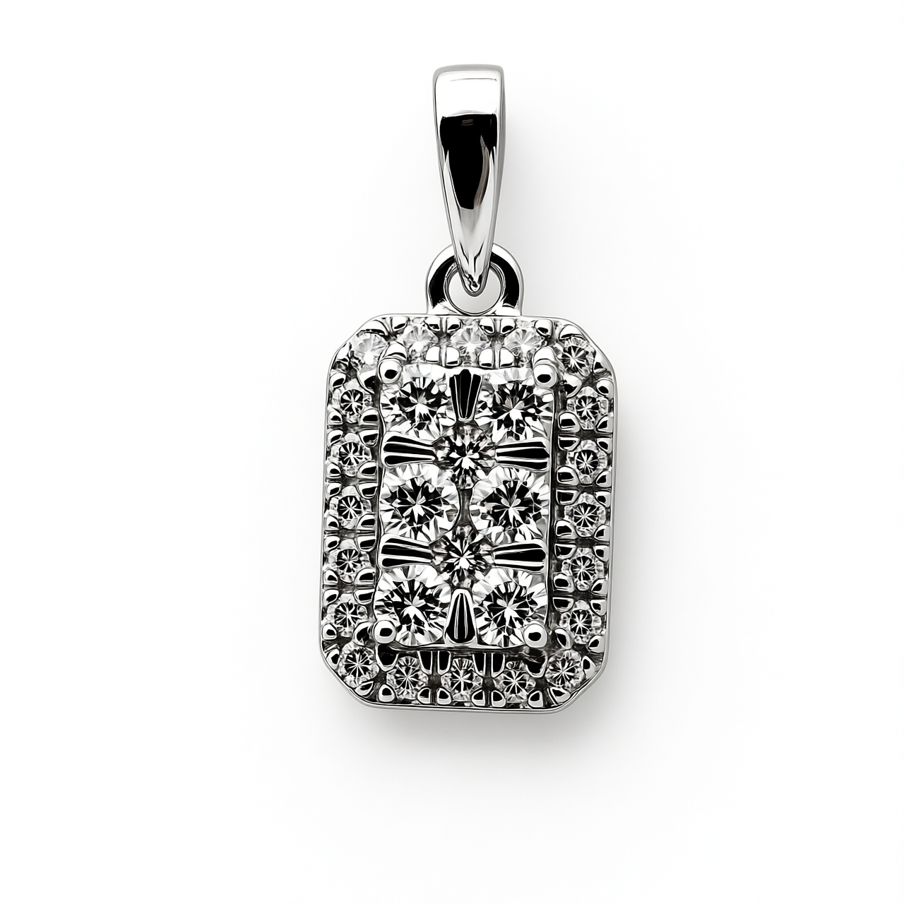 Privezak sa  brilijantima 0.32ct