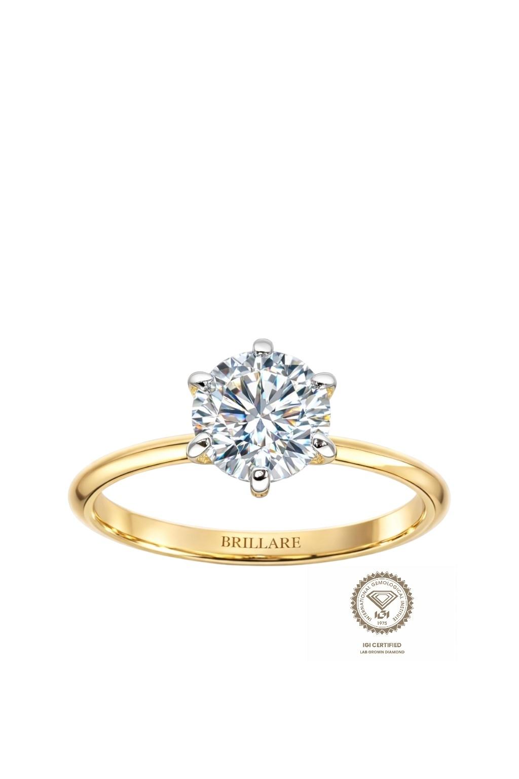 Prsten lab grown diamond