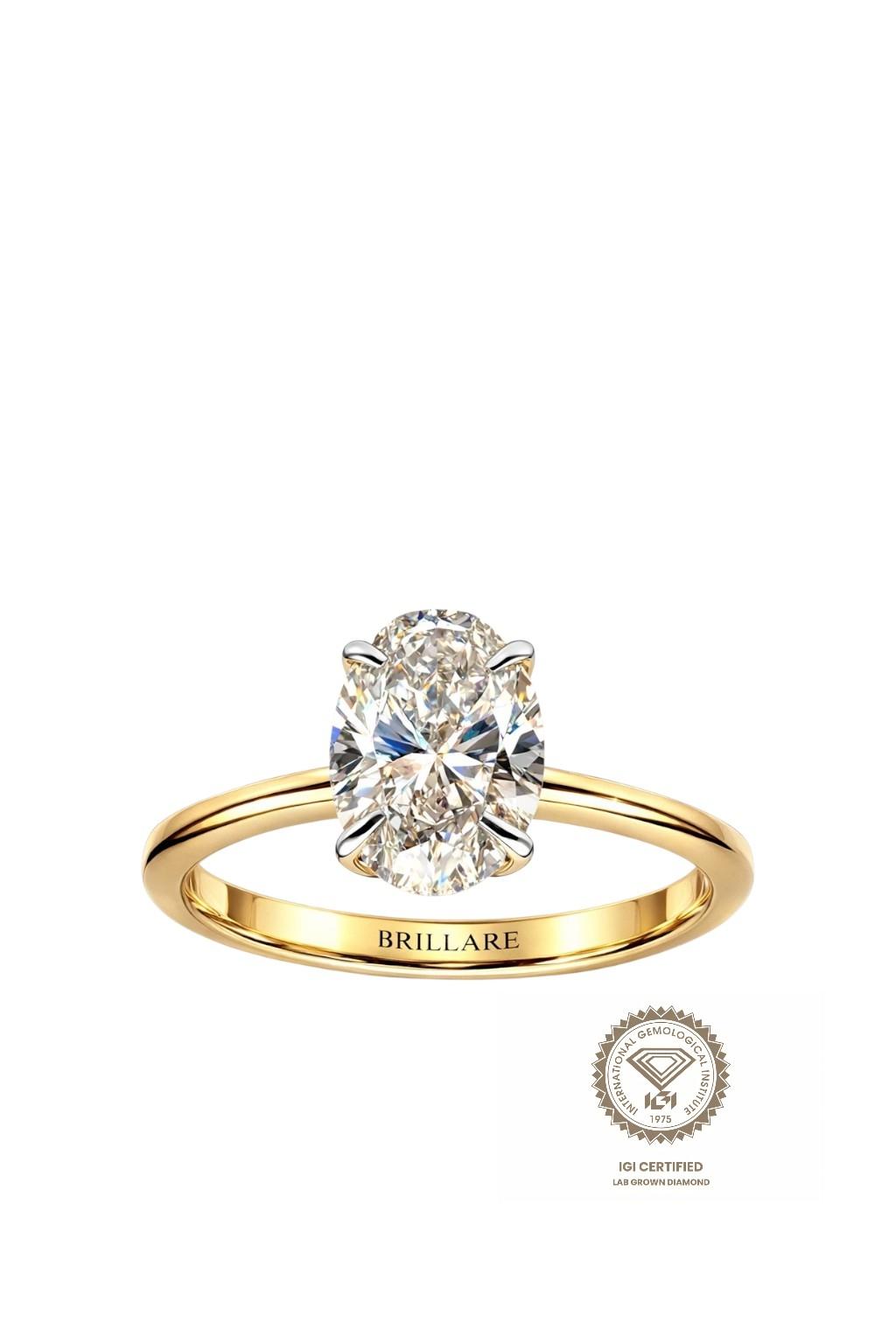 Prsten lab grown diamond