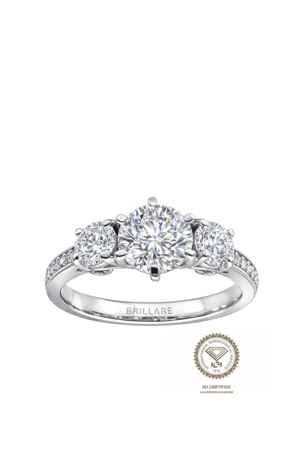 Prsten lab grown diamond