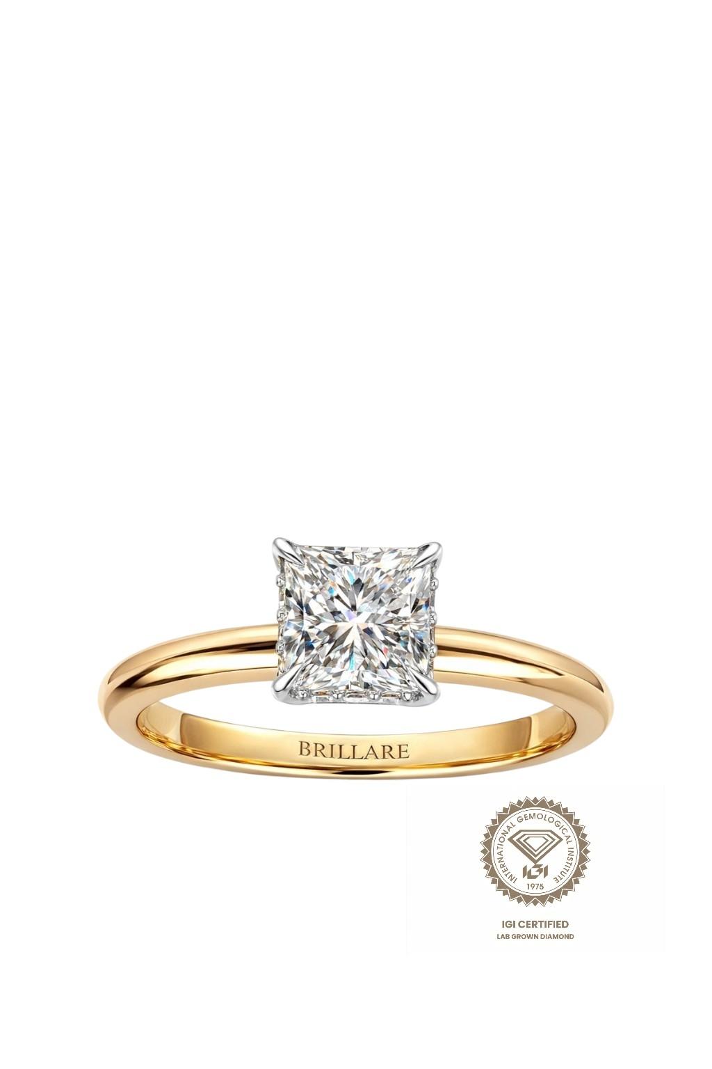 Prsten lab grown diamond