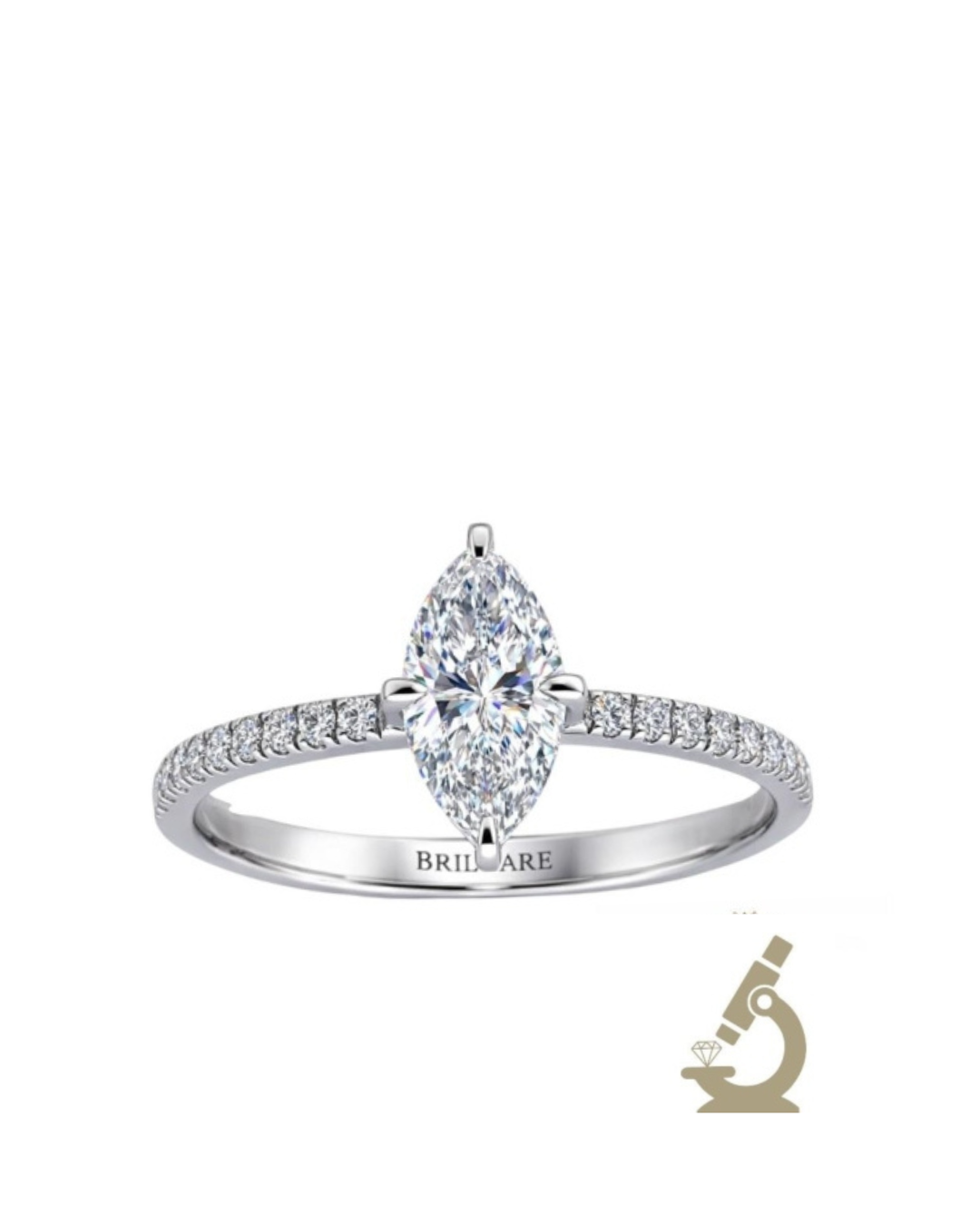 Prsten lab grown diamond