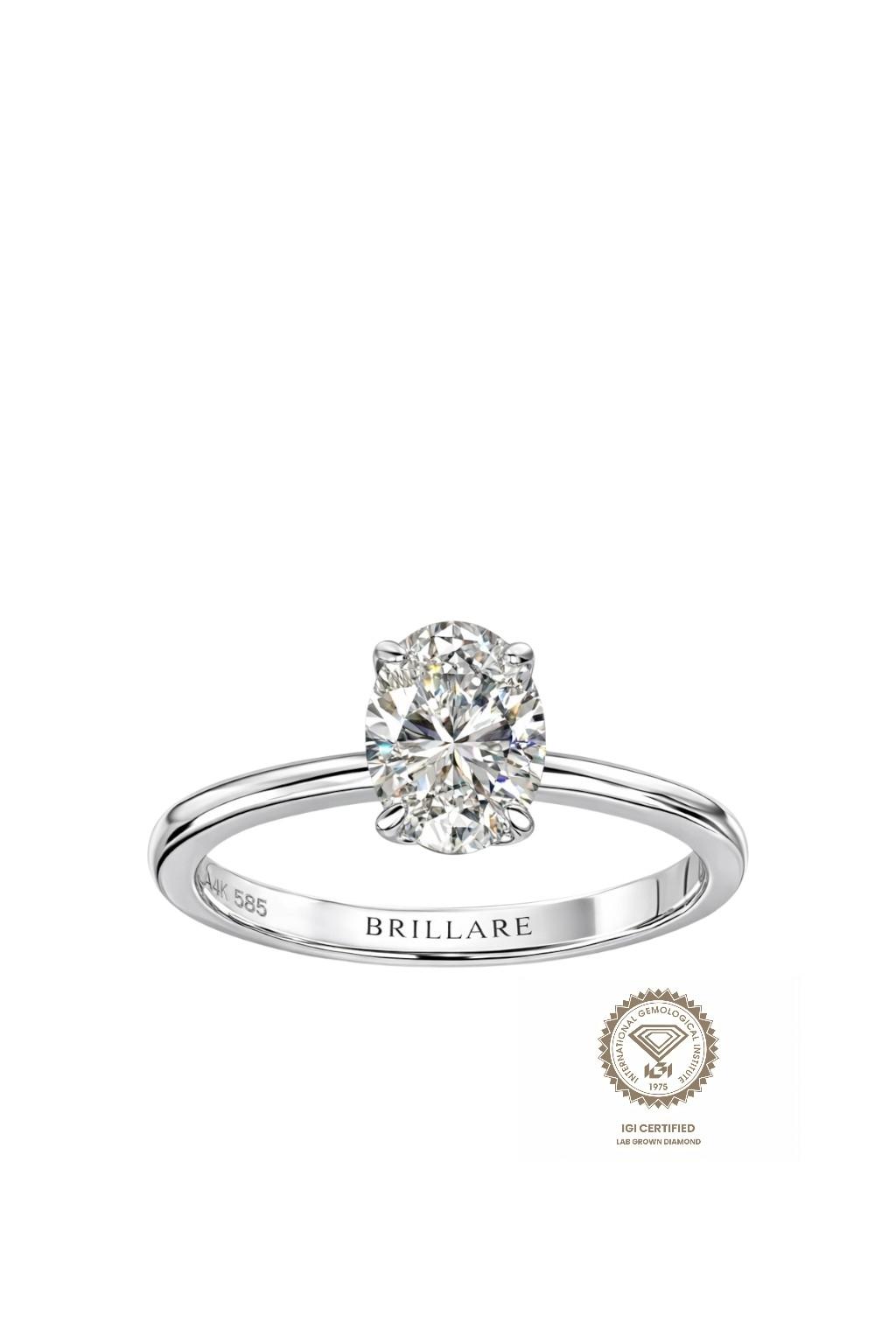 Prsten lab grown diamond